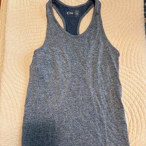 Zyia Active  Women's Blue Razor Back Tank